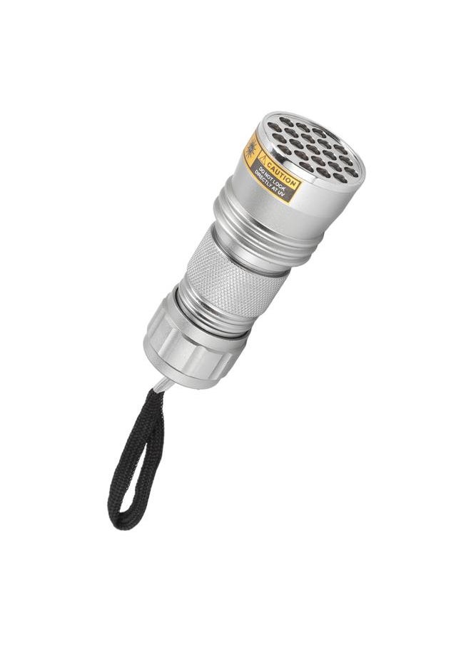 Thoraya - UV Black Light Flashlight 21 LED 395nm Ultraviolet Flashlight for Fluorescent Agents Anti Counterfeiting Codes Scorpions Cat Moss - Image 1