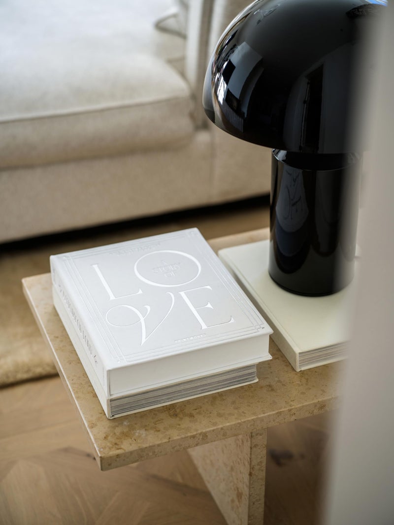 Printworks Wedding Album â€“ A Story of Love â€“ White & Silver Coffee Table Book with 30 Pages â€“ Large Album for 4x6 Photos with Writing Space â€“ Elegant Gift for Couples - Image 4