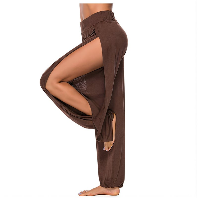 Heavy Duty Durable Yoga Pants Women Fade Resistant Tear Proof Long Lasting Activewear Green - Image 4