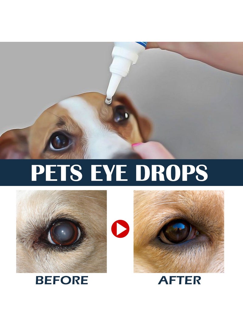 ييبونغ قطرات عين الحيوانات الأليفة: تعمل القطط والكلاب على إزالة بقع الدموع، وتخفيف الحكة حول العينين، وتنظيف الوجه بلطف باستخدام قطرات العين الساطعة. - Image 2