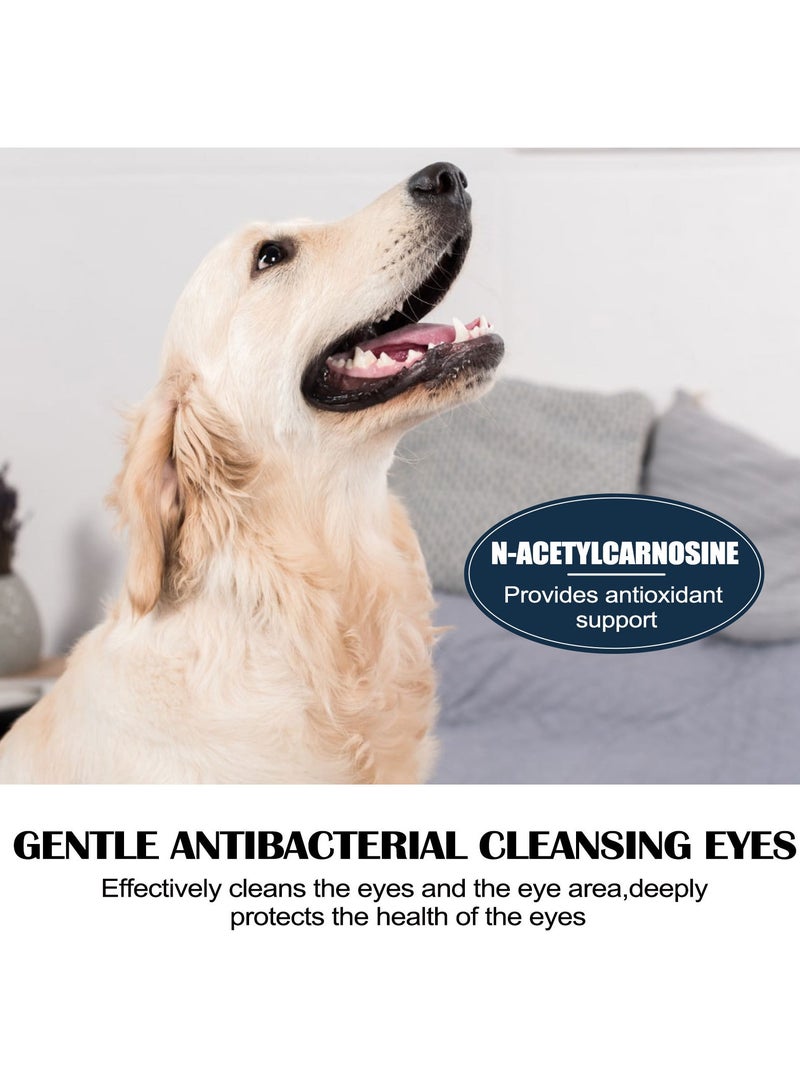 ييبونغ قطرات عين الحيوانات الأليفة: تعمل القطط والكلاب على إزالة بقع الدموع، وتخفيف الحكة حول العينين، وتنظيف الوجه بلطف باستخدام قطرات العين الساطعة. - Image 4