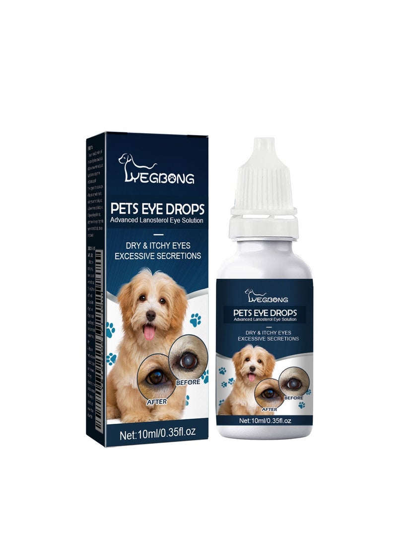 ييبونغ قطرات عين الحيوانات الأليفة: تعمل القطط والكلاب على إزالة بقع الدموع، وتخفيف الحكة حول العينين، وتنظيف الوجه بلطف باستخدام قطرات العين الساطعة. - Image 5