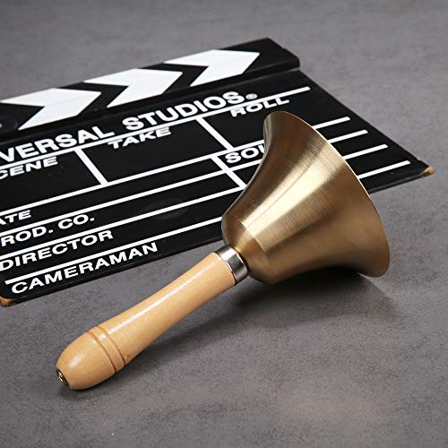 TDOCK Super Loud Solid Brass Hand Call Bell - Image 5