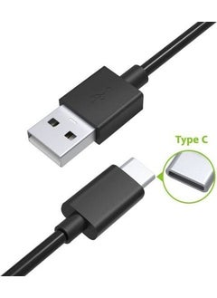 omars Type-C Charging and Data Cable Black 90 cm  - Image 1
