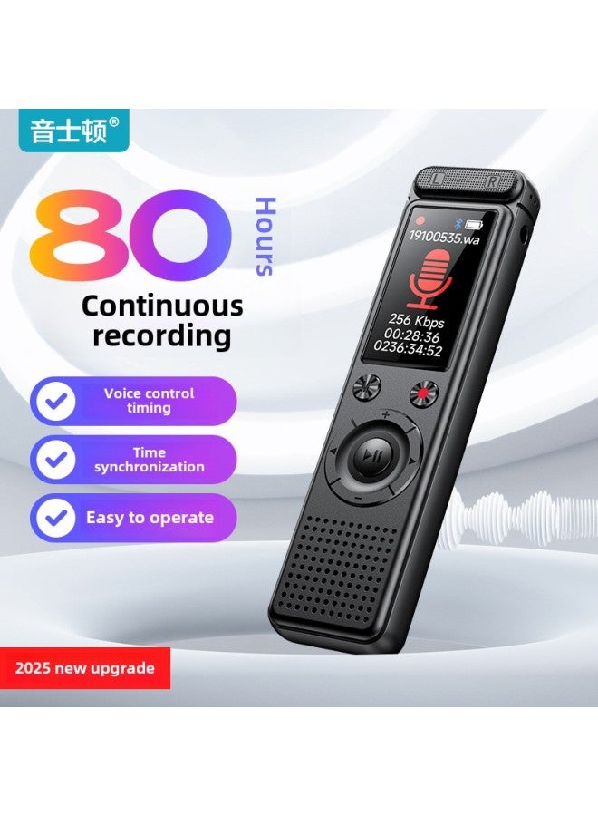 [Direct Supply] On The Recording Pen Portable Professional High-definition Noise Reduction Long-distance Can Be A Generation Of Hair-Colour:Battery Life Version [lossless Original Sound + High-definition 80 Hours Of Recording]-Capacity:128GB - Image 1