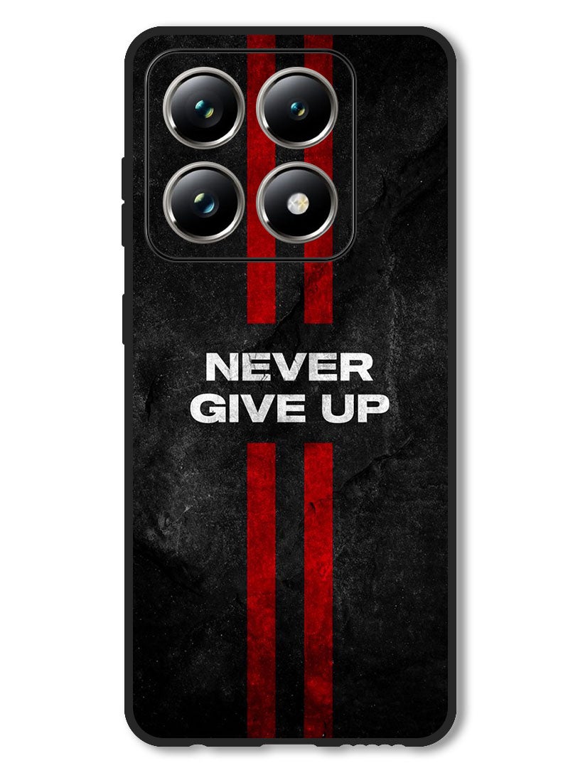 Theodor Case Compatible with Xiaomi 14T Protection Shockproof Bumper Cover Never Give up stripes - Image 1