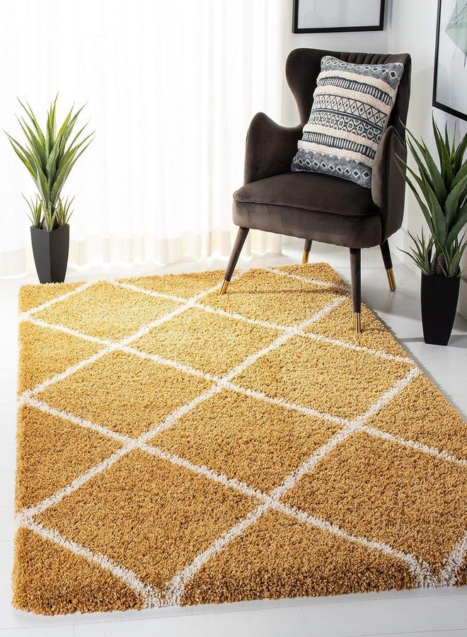 imsid Present Carpet for Room, Shaggy Rugs Fluffy Carpets, Indoor Modern Plush Area Rugs for Living Room Bedroom Kids Room, ETC Pattern 5, Size 2 x 6 FT - Image 1