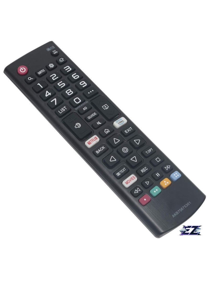 ELTRAZONE Replacement Remote Control Compatible with LG AKB75675301 2018 2019 LED Smart TVs with battery - Image 2