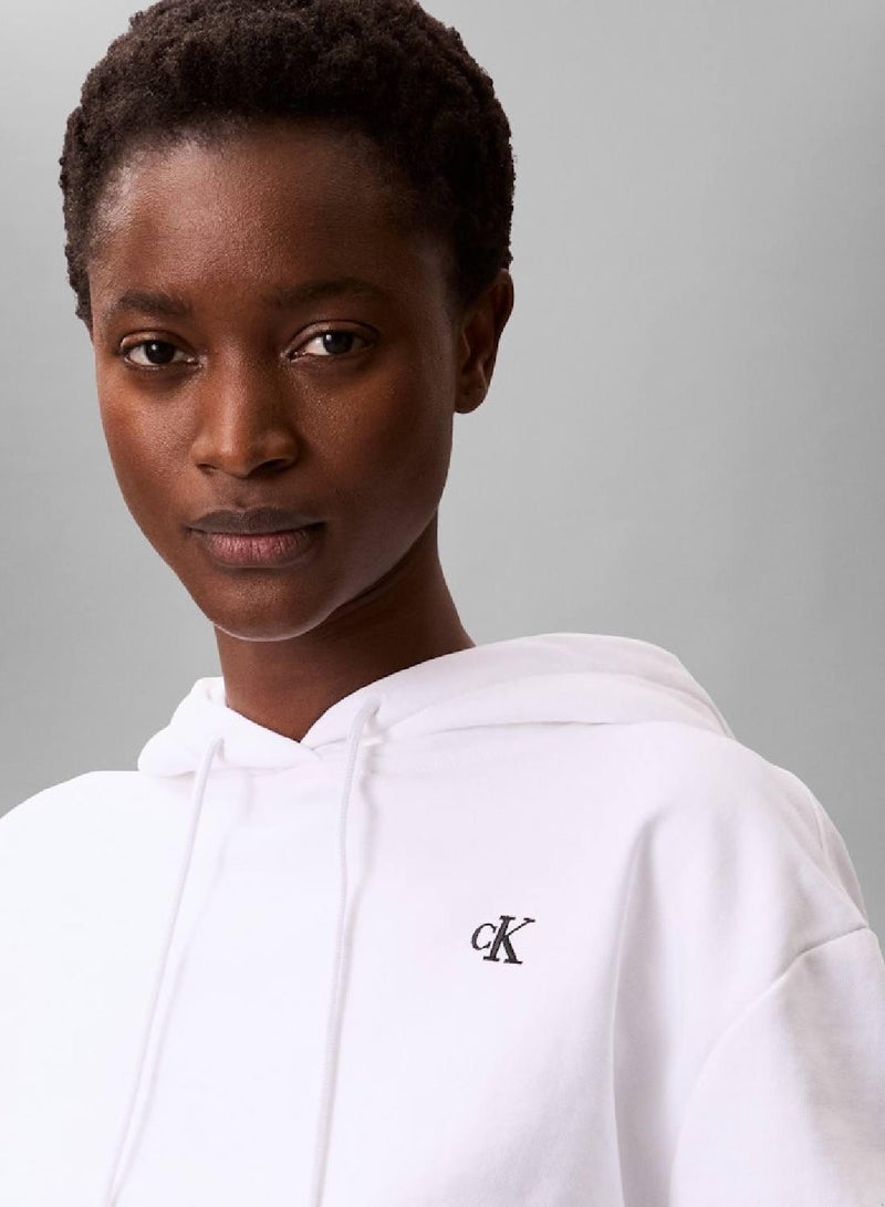 كالفن كلاين جينز هودي مونوغرام من قطن التيري - Image 4