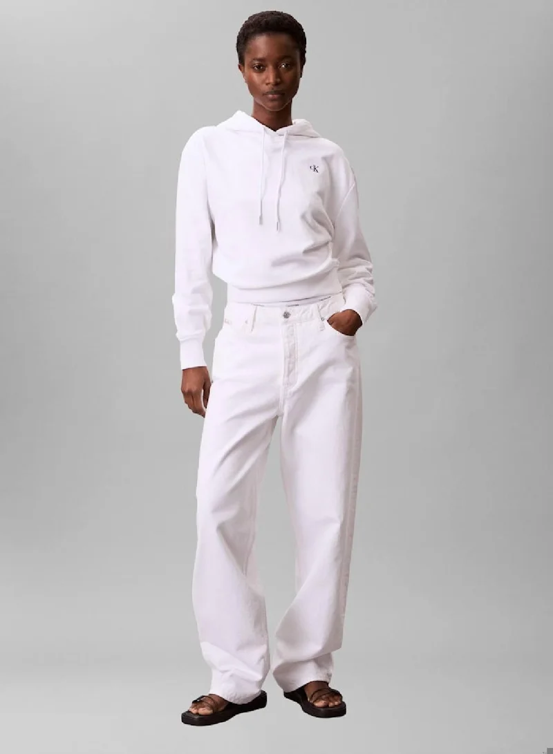 Calvin Klein Jeans Cotton Terry Monogram Hoodie