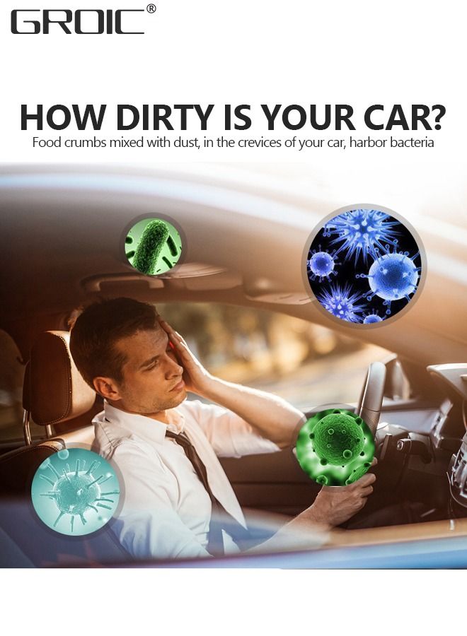 GROIC Car Cleaning Gel, 4 Packs Car Detailing Kit, Car Cleaning Supplies Universal Tools, Car Accessories Car Cleaning Kit Suitable for Car, Auto Detailing Tools Car Interior Cleaner Cleaning - Image 5