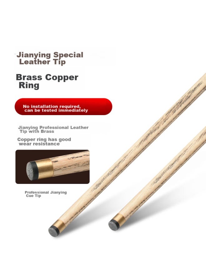 Jianying Jianying Pool Cue, Chinese Small And Medium Tip, English Separate Black 8 Billiard Cue, Snooker 16 Color Billiard Cue, One Piece, Black Warrior - Image 2