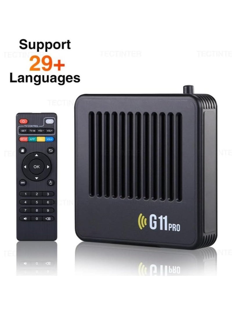 G11pro HD Retro Acrade Video Game Box, Game Stick Plug and Play TV Video Game Console Emulators with 2.4G Wireless Dual Controllers, 64G 3,000 Games - Image 4