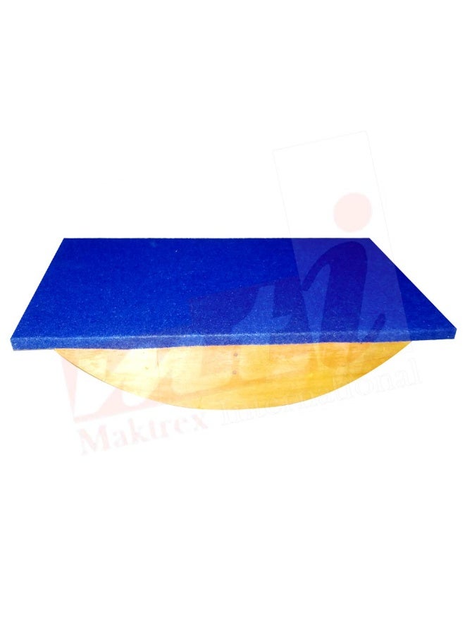 PHYSIOTREX لوحة التوازن الجديدة من PHYSIOTRACK مقاس 56 × 35.5 × 12.5 سم، أزرق - Image 3