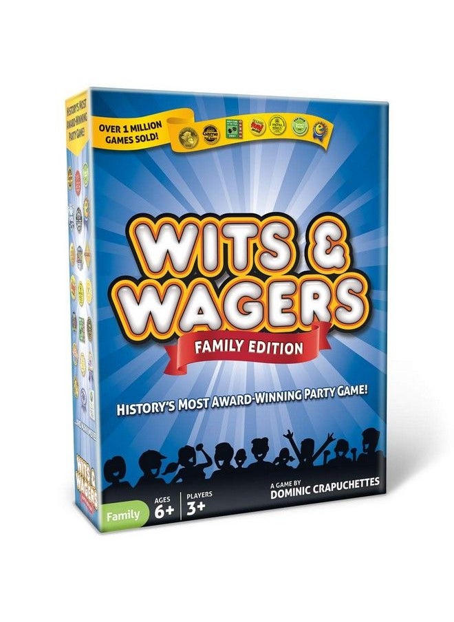 North Star Games - Wits & Wagers Family Edition Kid Friendly Party Game And Trivia - Image 1