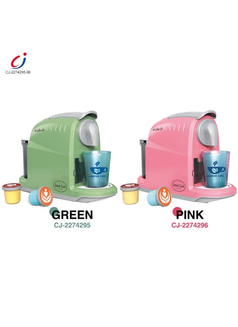 Play Toy Coffee Machine With Order Machine Large Set Simulation Coffee Machine Set Mixer-Specifications:CJ-2274295 Light And Sound Can Be Added With Water Pumping Function, Water Cup Can Be Changed, Ordering Machine With Voice Card Function