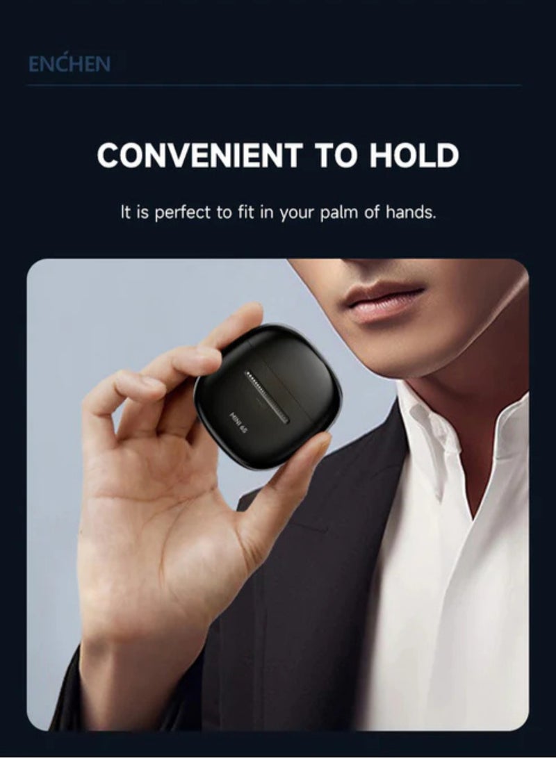 ENCHEN Portable Mini Electric Shaver – Waterproof, Magnetic Cutter, Type-C Fast Charging | ENCHEN Mini 6S  - Image 4