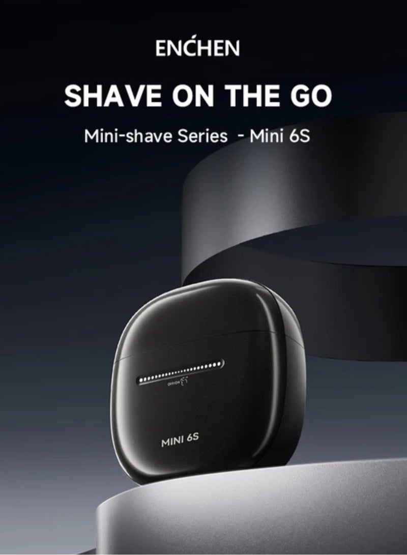 ENCHEN حلاقة كهربائية محمولة صغيرة – مقاومة للماء، قاطع مغناطيسي، شحن سريع من نوع C | ENCHEN Mini 6S - Image 3