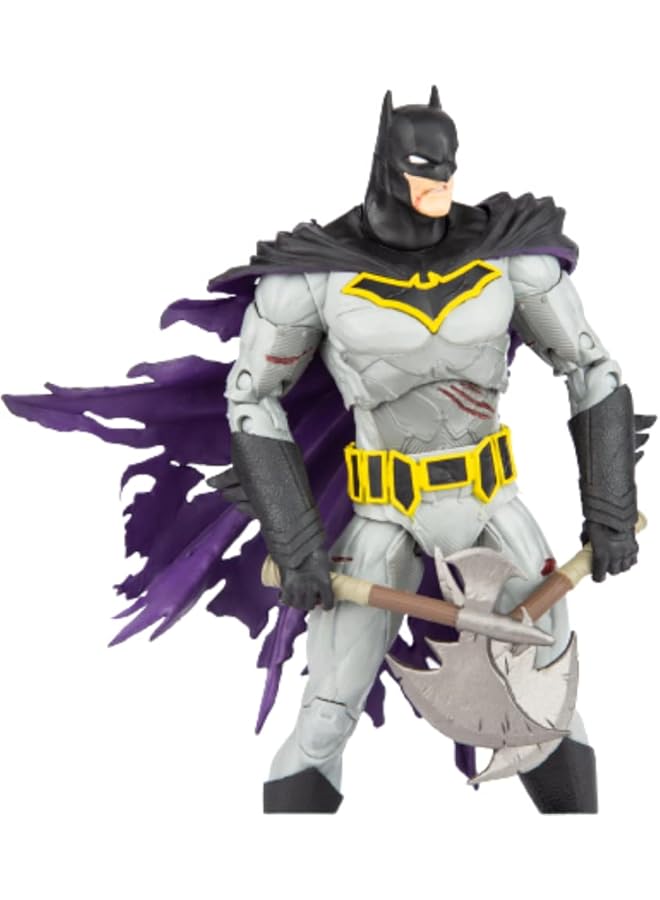 McFarlane Batman With Battle Damage Dark Knights Metal 050421Sr - Image 1