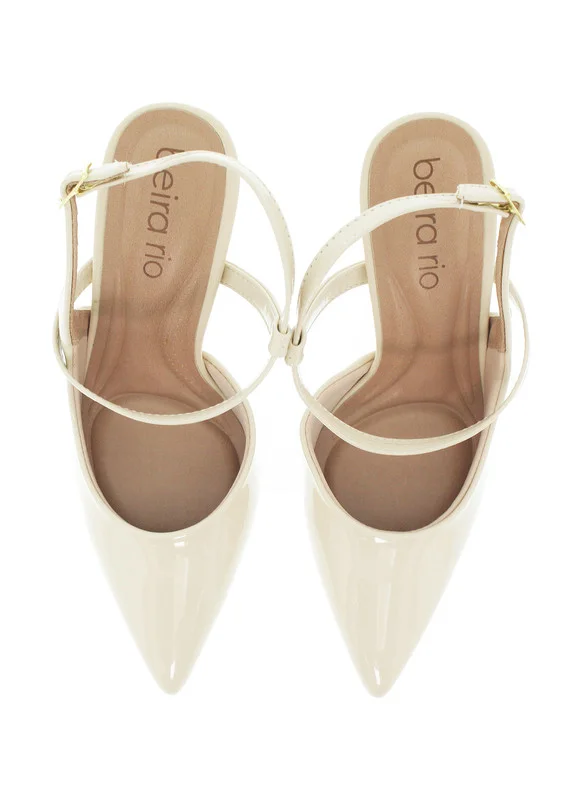 Beira Rio High Heels Sandals with Back Strap – Elegant sling Back Heels for Girls & Ladies
