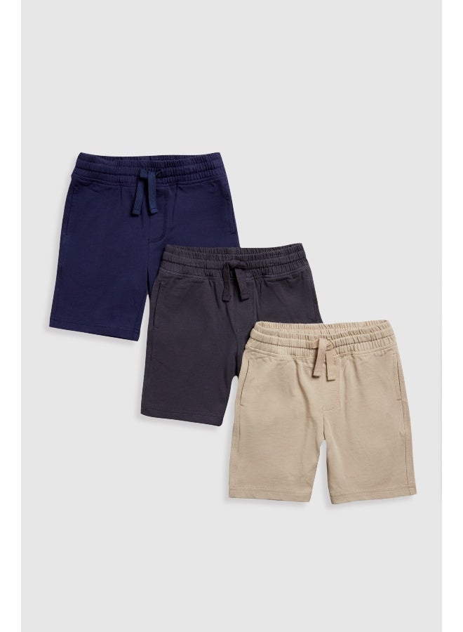 mothercare Jersey Shorts - 3 Pack  - Image 2