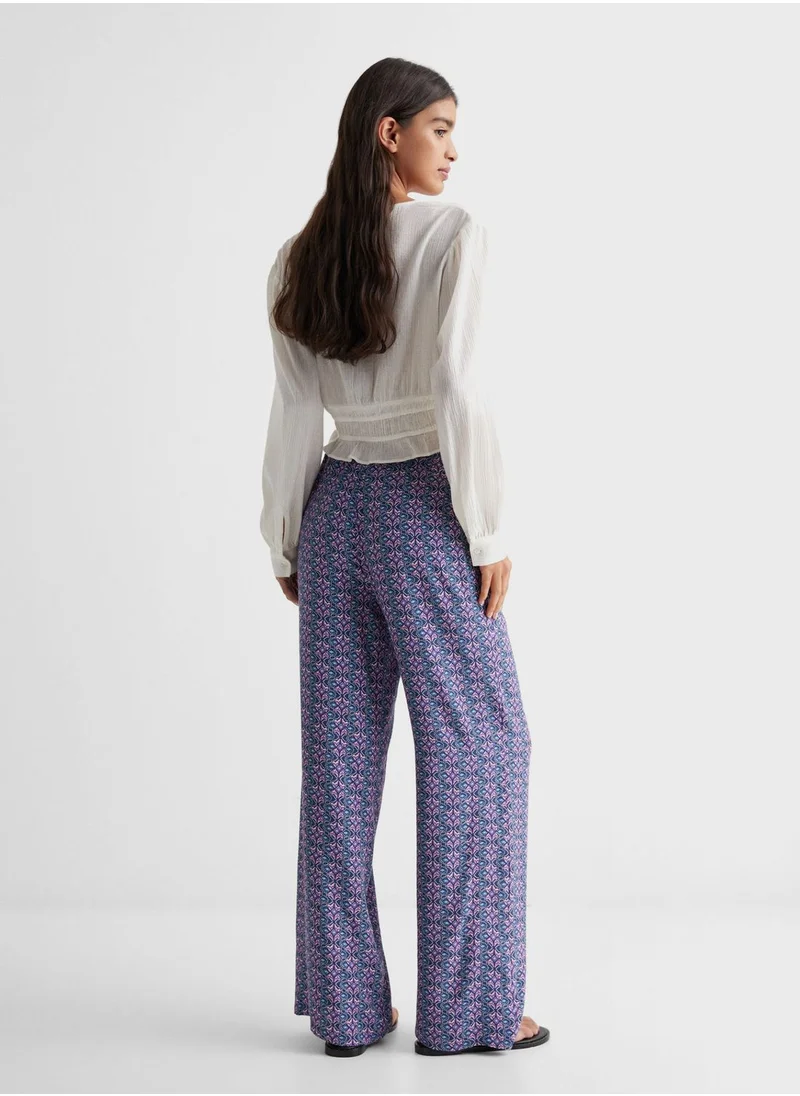 MANGO Youth Printed Trousers