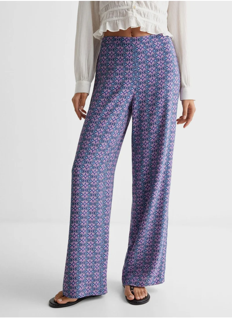 MANGO Youth Printed Trousers