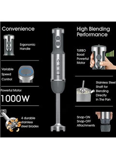 OASIS DESERT Electric Hand Held Mixer 1000W SD-001  - Image 2