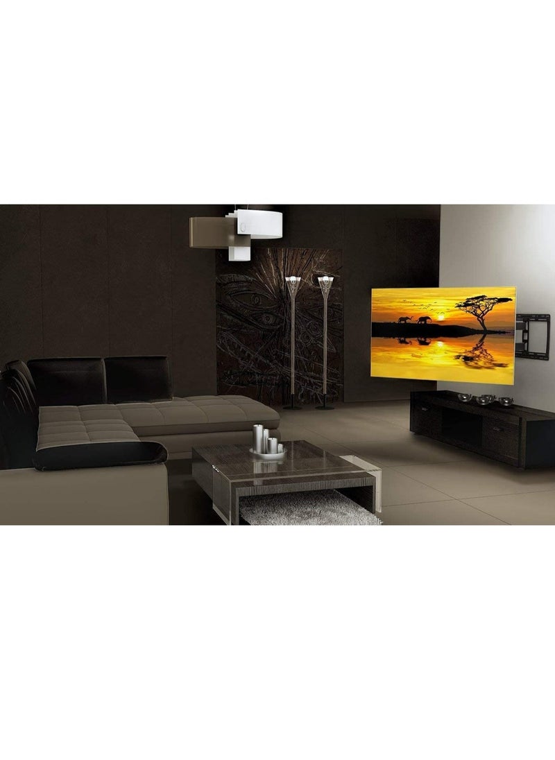 Premium Mount - Heavy Duty Dual Arm Articulating TV Wall Mount Bracket for 85" Sony XBR85X950G LED 4K UHD HDR Smart TV (Android TV) XBR-85X950G Tilt & Swivel with Reduced Glare - Image 4