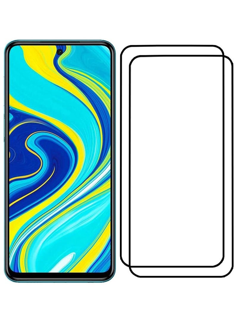 CATANES 2 Pack For Xiaomi Redmi Note 9S Screen Protector Tempered Glass Full Glue Back - Image 2
