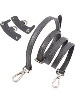 Arabest Leather Purse Straps Replacement Crossbody Shoulder Strap Adjustable for for Mini Le PLIAGE Handbag Purse（Gray）  - Image 1