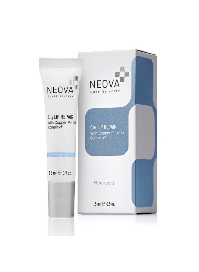 NEOVA Smartskincare Cu3 Lip Repair A Moisturesealing Formula Nourishes And Protects Lips During And After Sun Cold And Wind Exposure. - Image 1