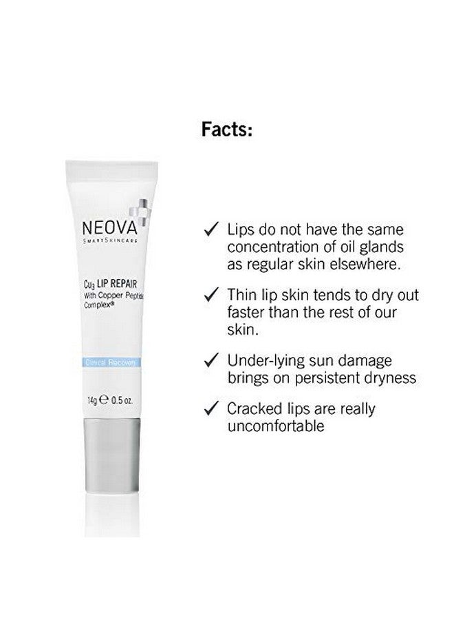 NEOVA Smartskincare Cu3 Lip Repair A Moisturesealing Formula Nourishes And Protects Lips During And After Sun Cold And Wind Exposure. - Image 4