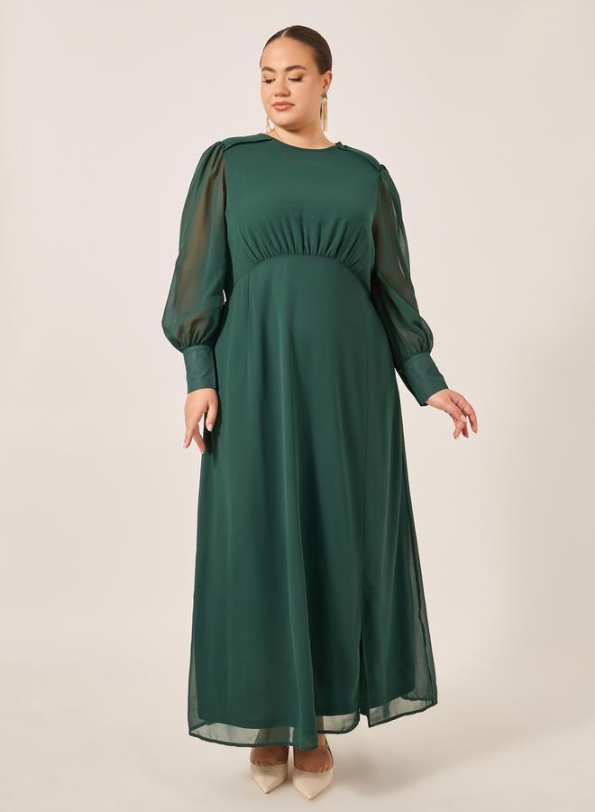 Styli Bishop Sleeve Dress  - Image 2