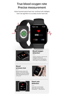 WISME Sports Watch WS-58 mini 3+1  AMOLED display Full Screen With Health Fitness Tracker +addition strap Replacement -Black  - Image 5
