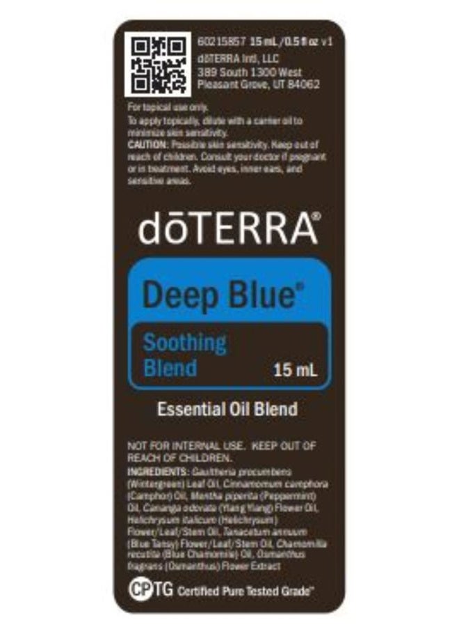 DoTerra Deep Blue Essential Oil Soothing Blend - 5 ml - Image 4