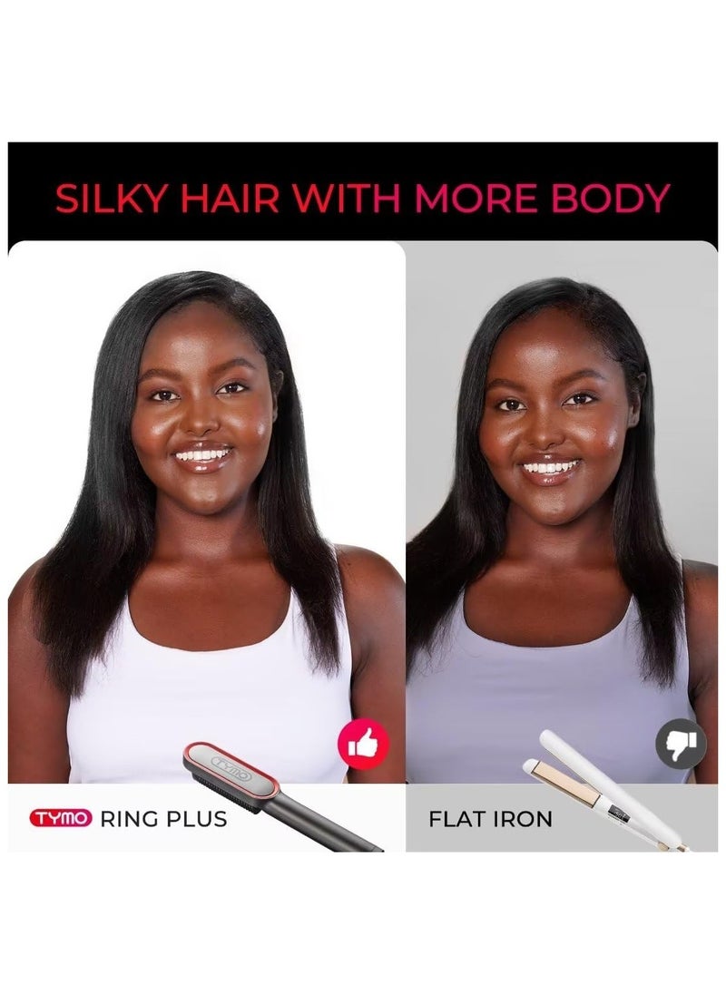 TYMO RING Plus Hair Straightener Brush