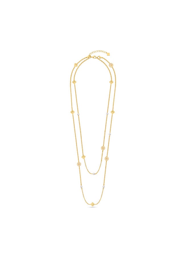 غاي لاروش قلادة جيزيل الذهبية للنساء - Image 1