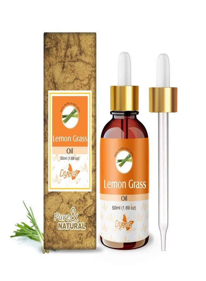 Crysalis Lemongrass Oil (Cymbopogon spp.) Oil - 50ml - Image 1