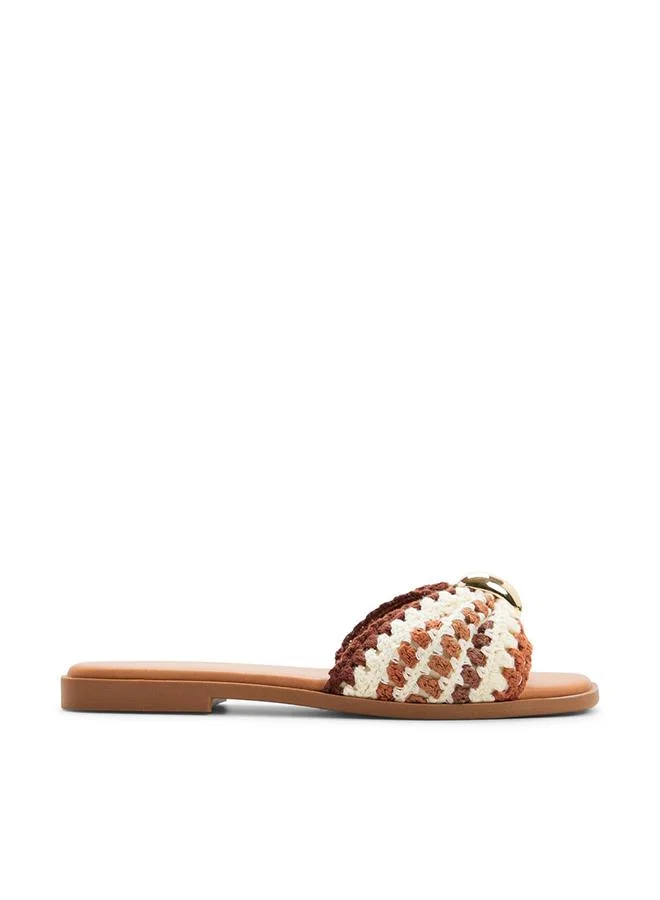 Call it Spring Cammiee Ladies Beige Flat Sandals