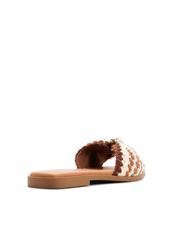 Call it Spring Cammiee Ladies Beige Flat Sandals