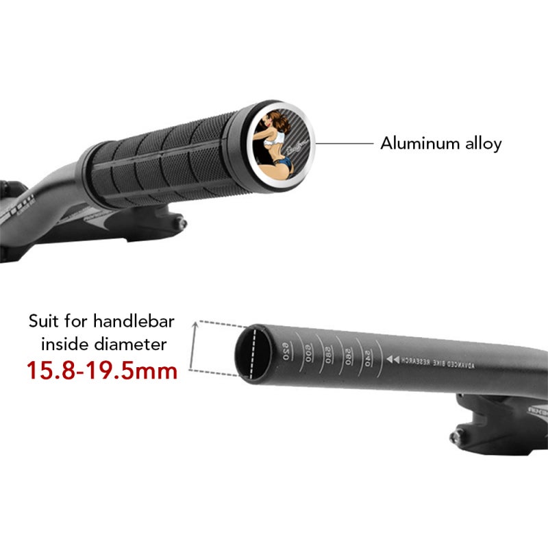 ENLEE Bicycle Handle Grip Protection Aluminum Alloy PE Material Anti-Corrosion Durable End Cap - Easy Installation for Road Bikes Mountain Bikes Folding Bikes - Image 4