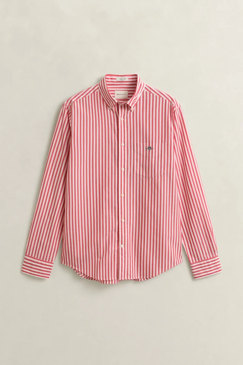 GANT  Regular Classic Poplin Stripe Shirt for Men | Best Price UAE