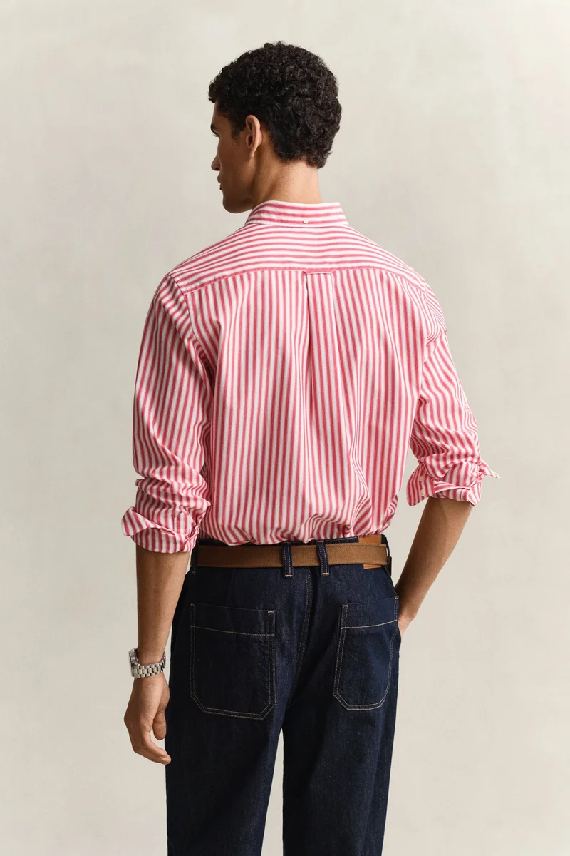 GANT  Regular Classic Poplin Stripe Shirt for Men | Best Price UAE
