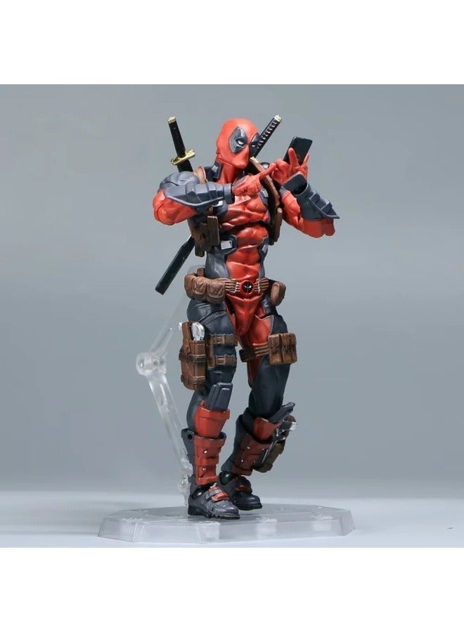 عام ديدبول المنقولة دمية نموذج الديكور سطح المكتب الديكور لعبة هدية للعائلة والأصدقاء - Image 2