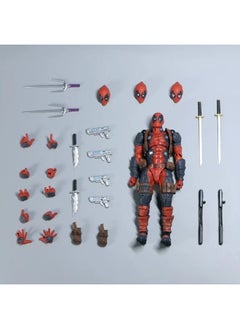 General Deadpool movable Doll Model Decoration Desktop Decoration Toy Gift for family and friends  - Image 5