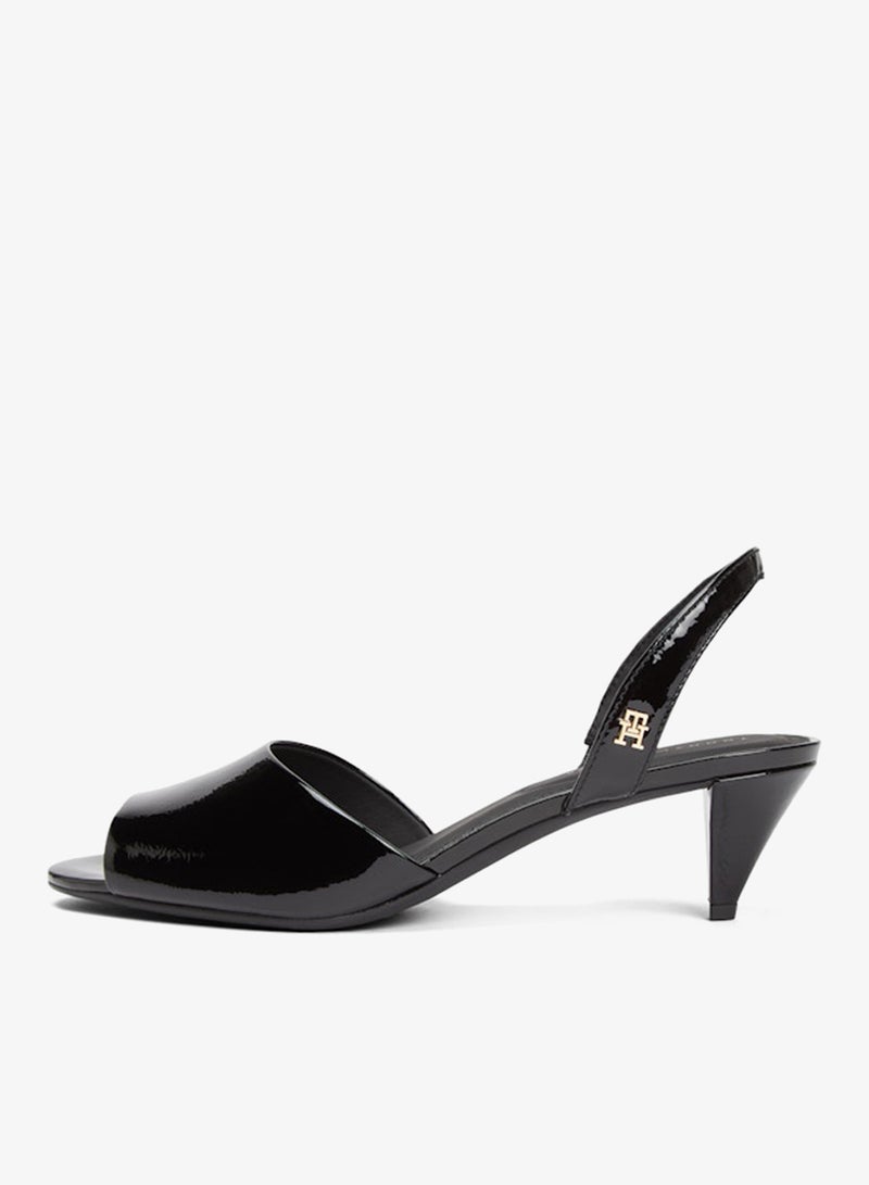 TOMMY HILFIGER Casual Patent Mid Sandals - Image 3