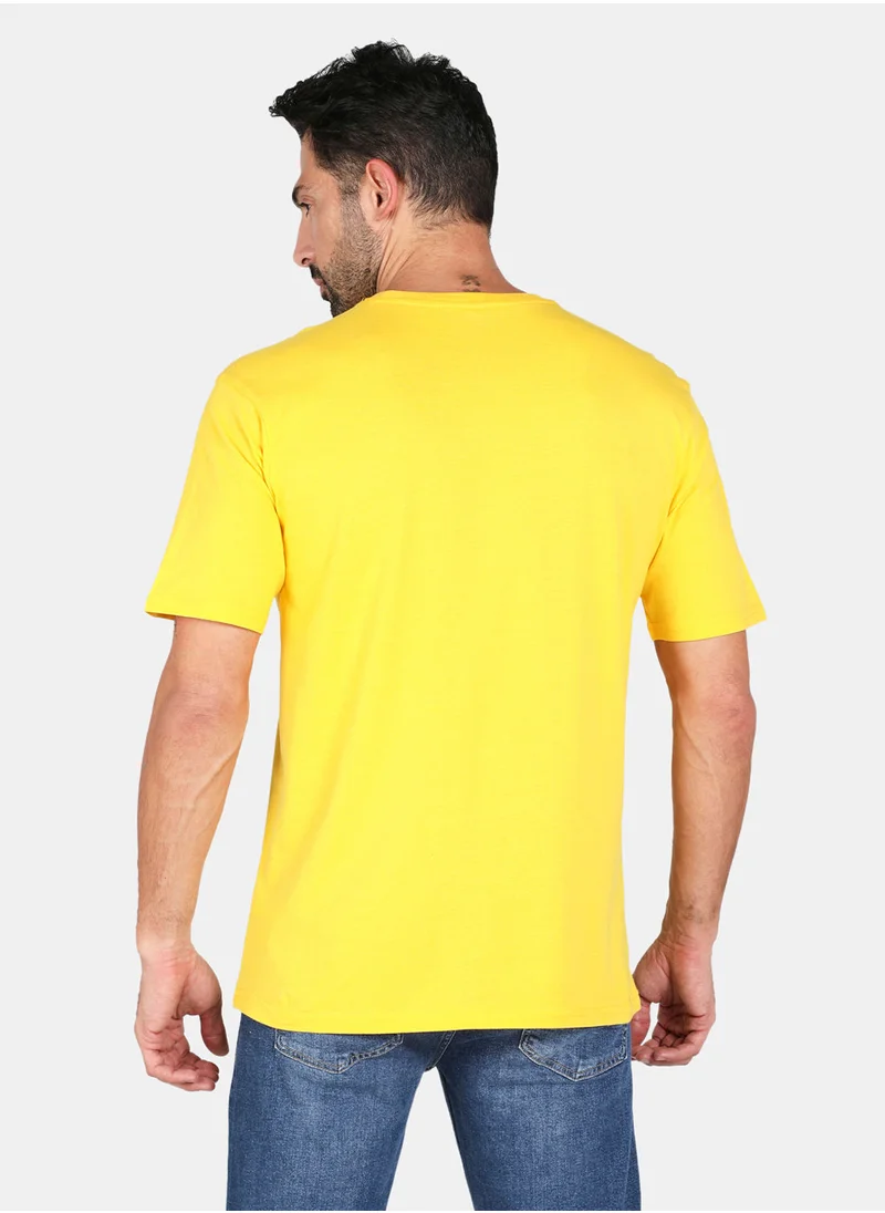 DRIP Graphic Printed Crew Neck T-Shirt