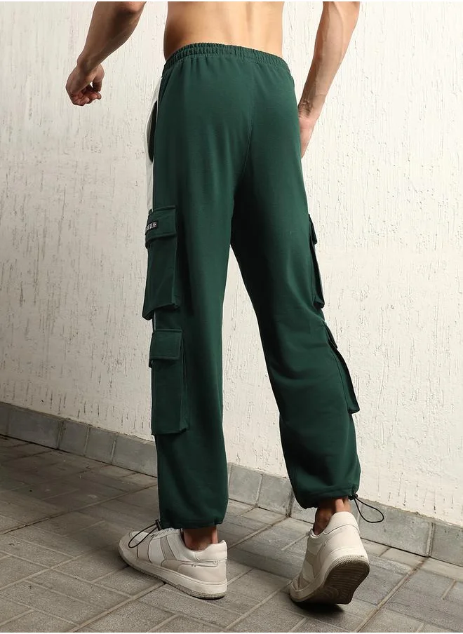Hubberholme Contrast Front Pocket Cargo Pants by Styli