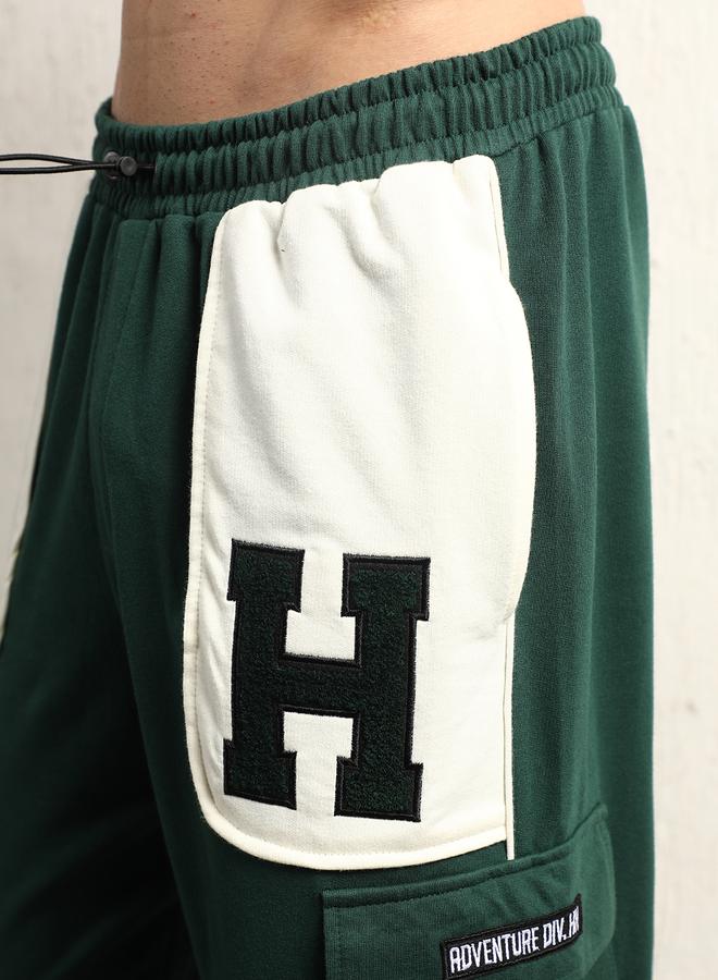 Hubberholme Contrast Front Pocket Cargo Pants by Styli  - Image 3